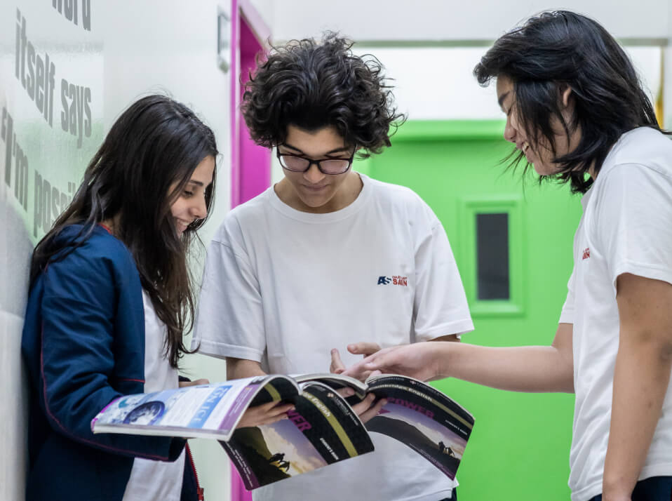 Alunos se preparando para as Olimpiadas Academicas